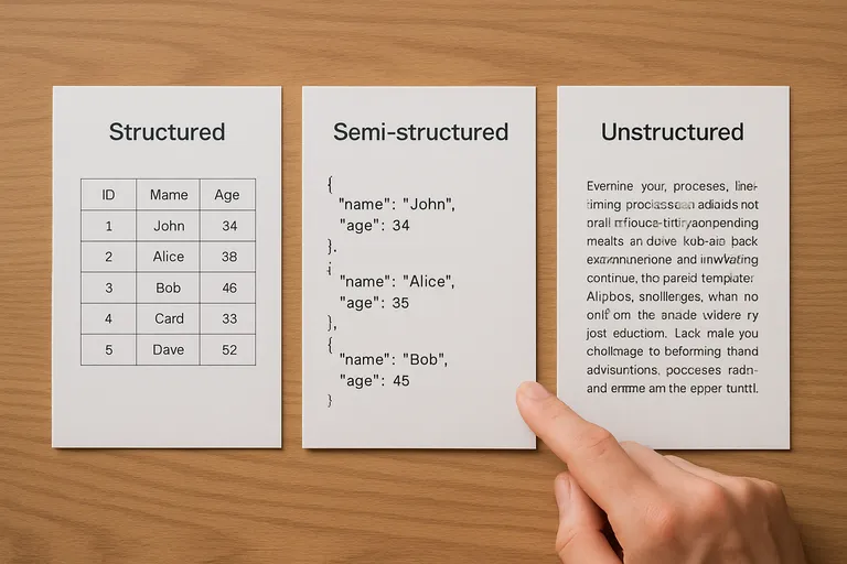 Indeling op basis van structuur