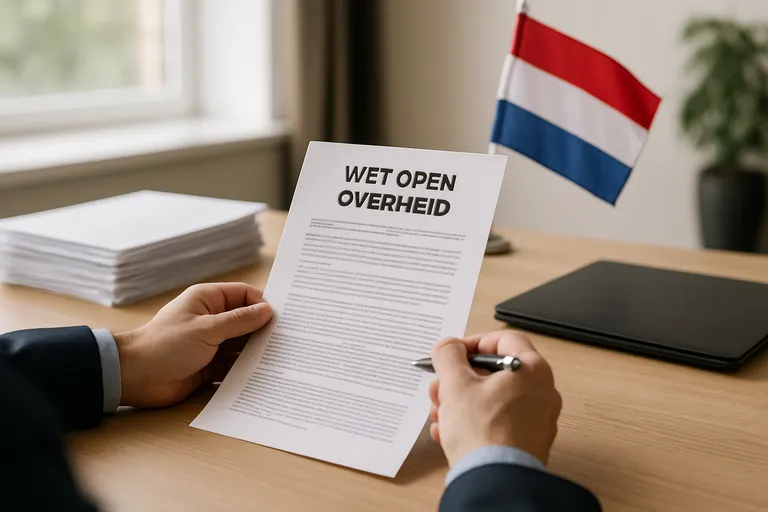 Nederland: wet open overheid (WOO) in het kort