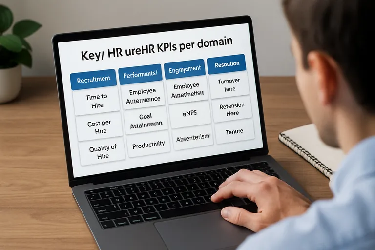 Belangrijkste HR-KPI'S per domein