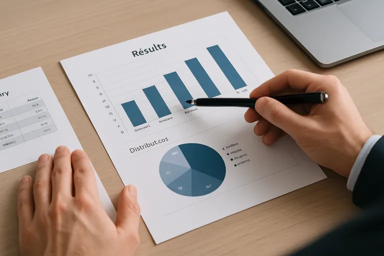 Resultaten rapporteren en interpreteren