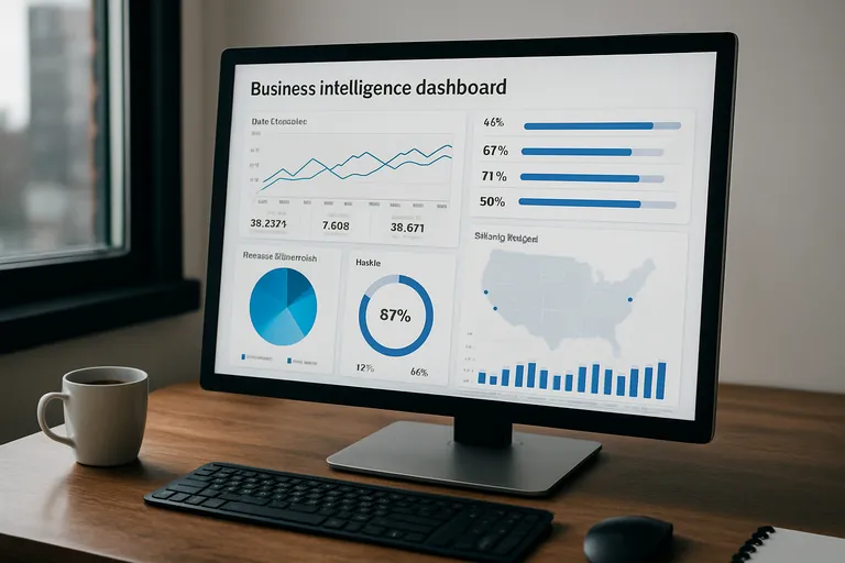 Wat is een business intelligence dashboard